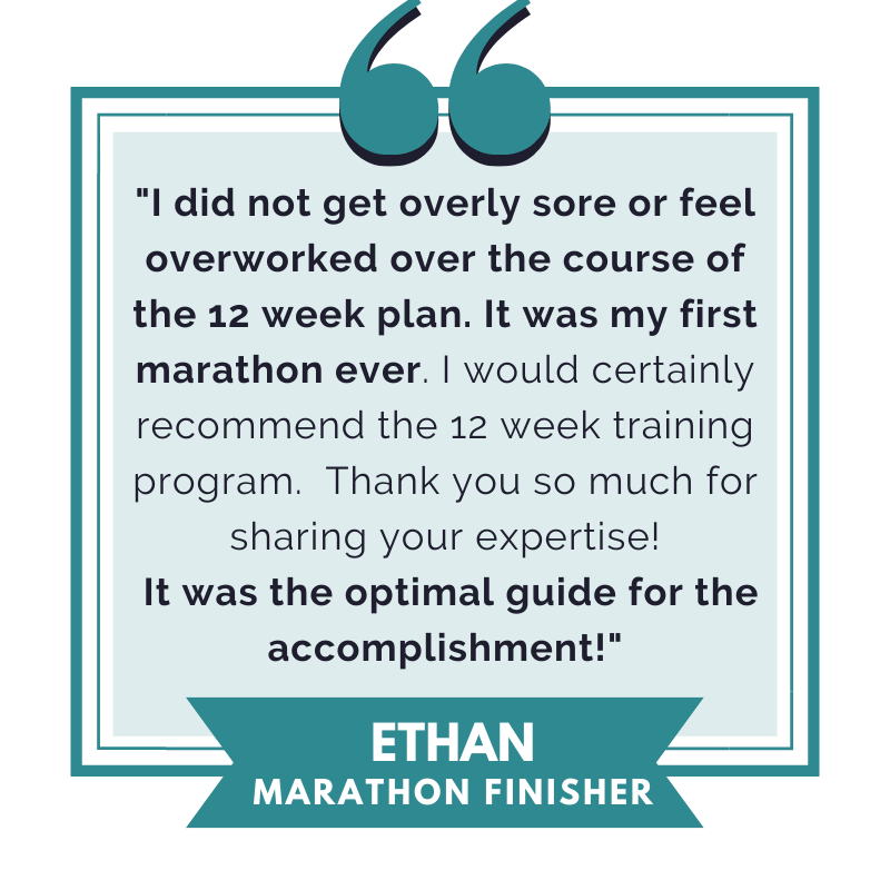 12 Week Marathon Training PLUS Plan