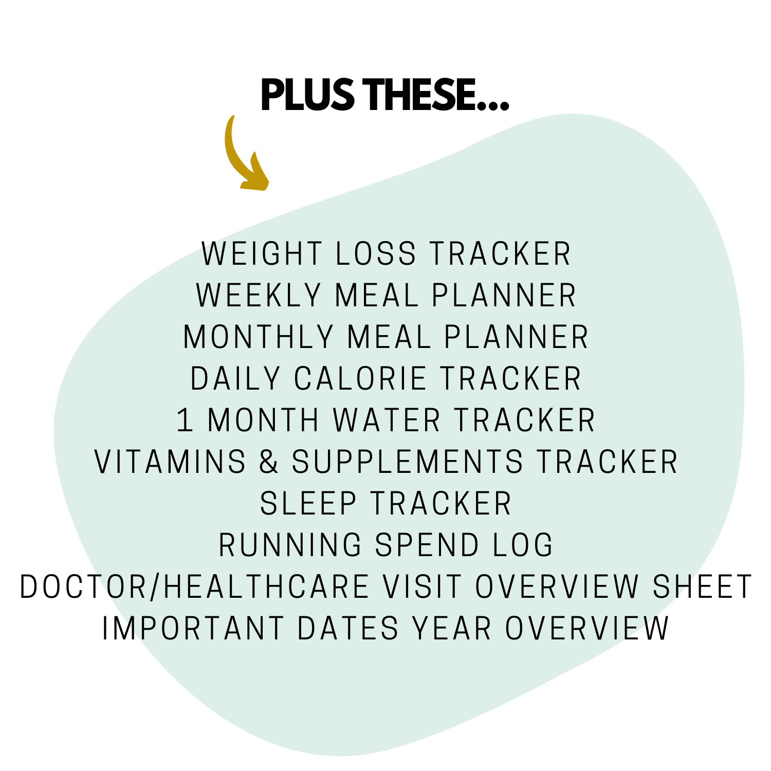 26 Week Marathon Training Plan included extra training tools mockup