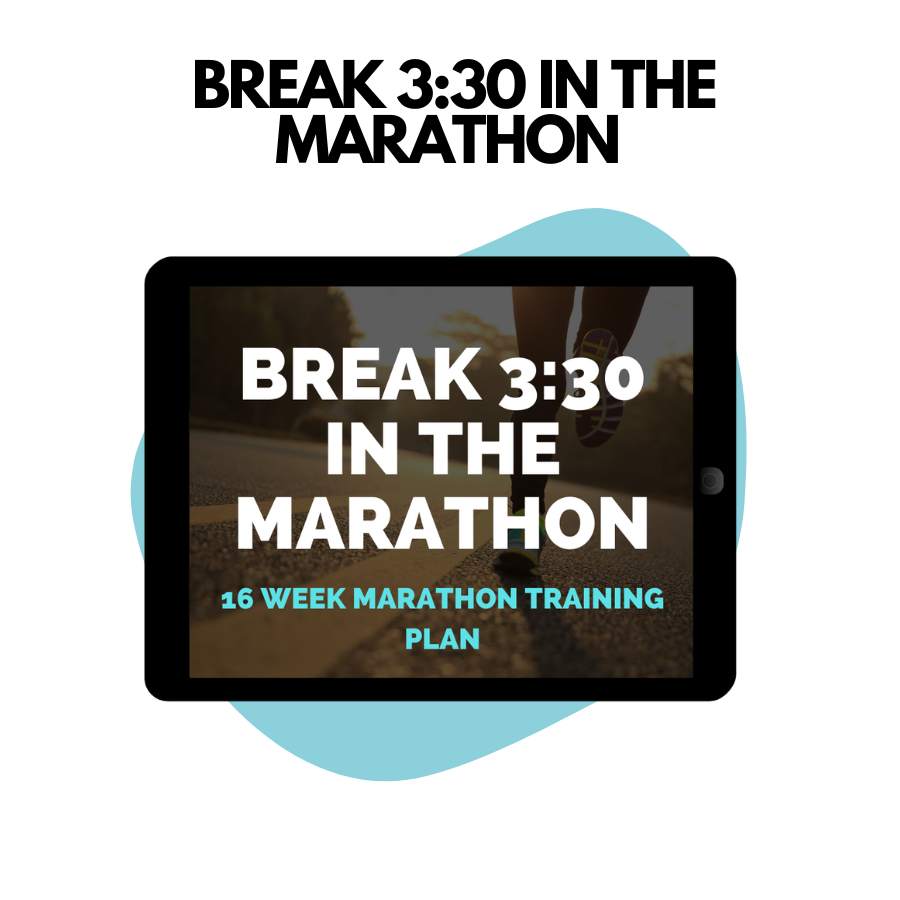 16 Week Marathon Training Schedule Finishing Time Goal Training Plan for 3:30