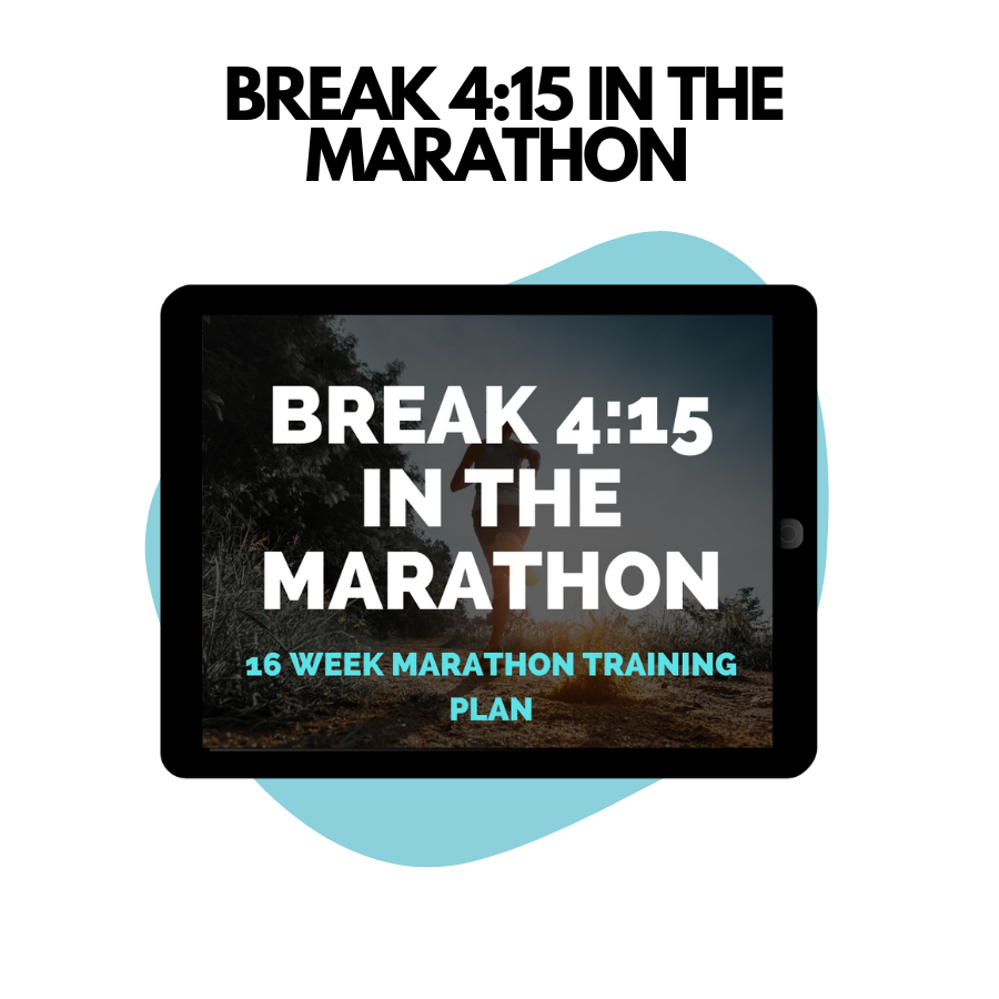 16 Week Marathon Training Schedule Finishing Time Goal Training Plan for 4:15