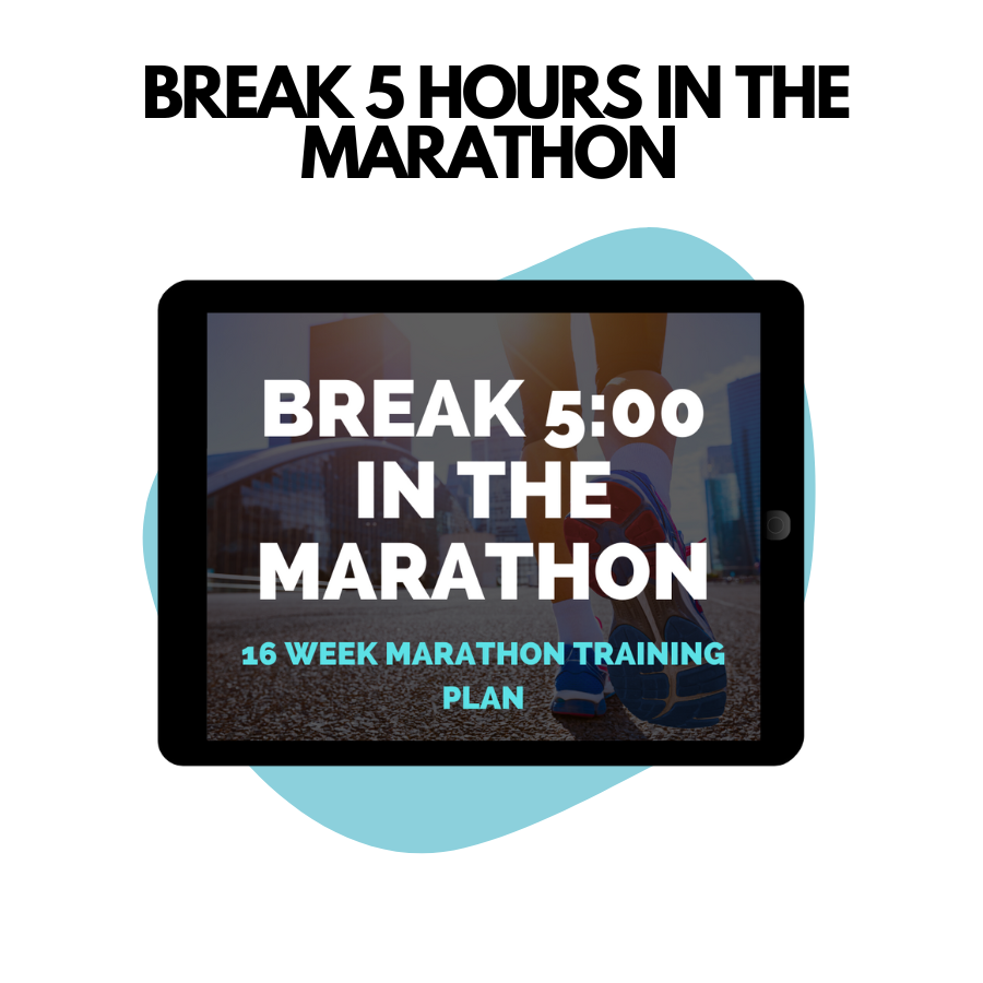 16 Week Marathon Training Schedule Finishing Time Goal Training Plan for 5 hours